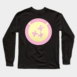 Subtle Brony - Fluttershy Cutie Circle Long Sleeve T-Shirt